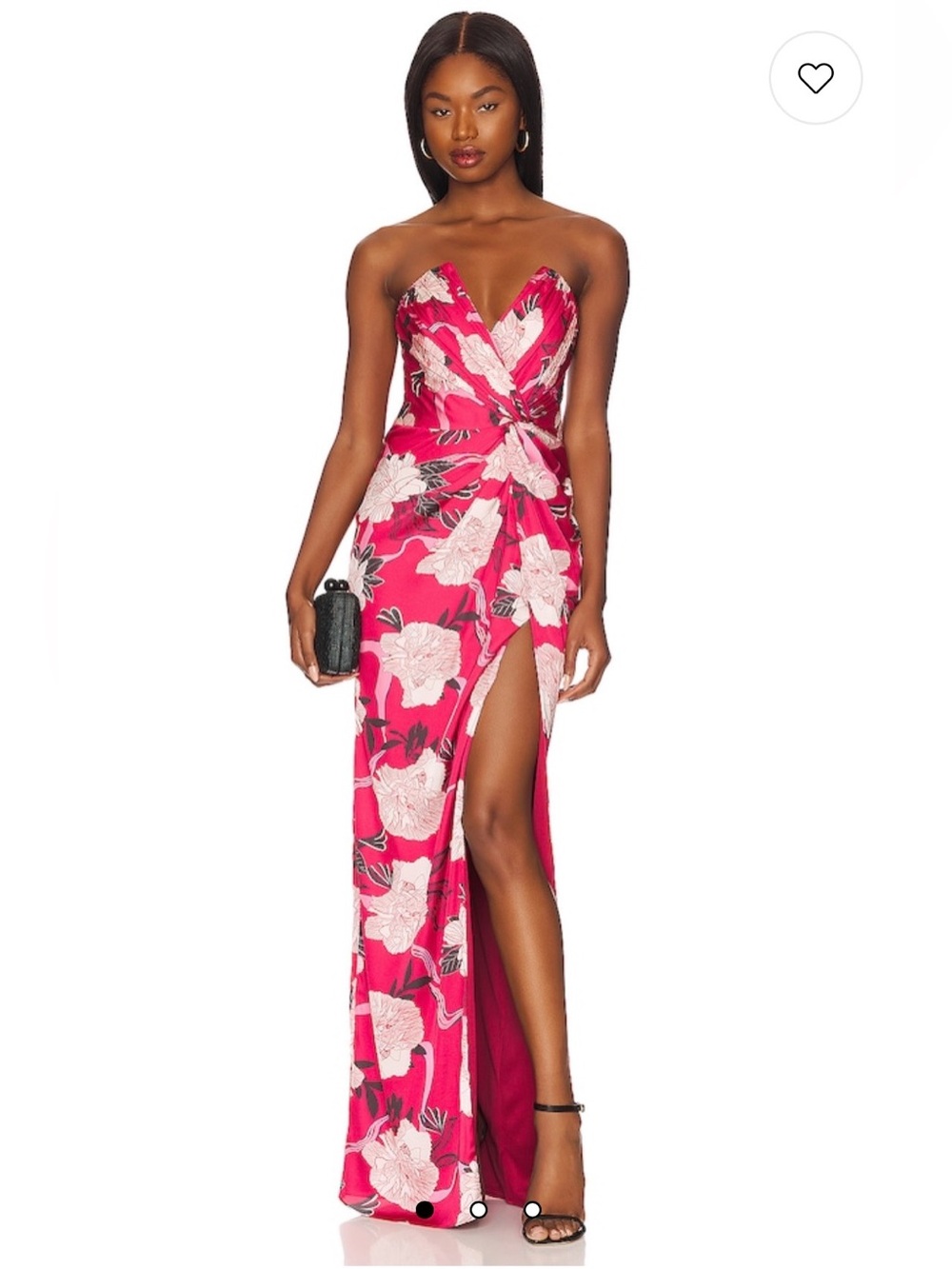 Katie May Red Floral Maxi Dress